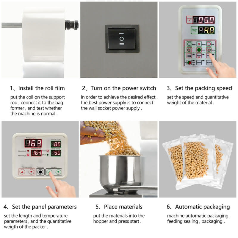 Small particle packaging machine Small particle packaging machine