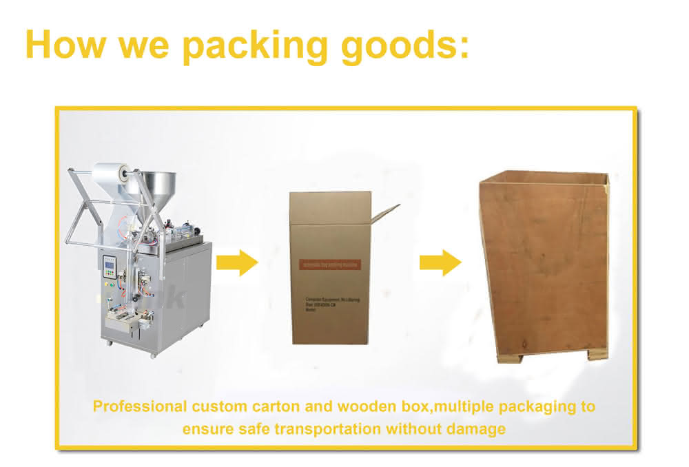 Water packaging machine