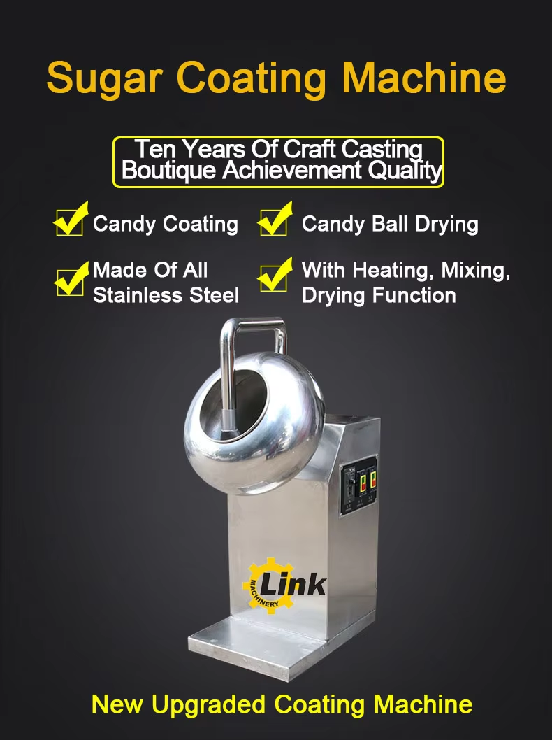 Gummy Candy Sugar Coating Machine