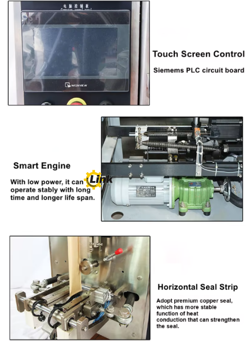 Coffee bean packaging machine