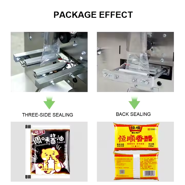 liquid shampoo sachet packaging machines