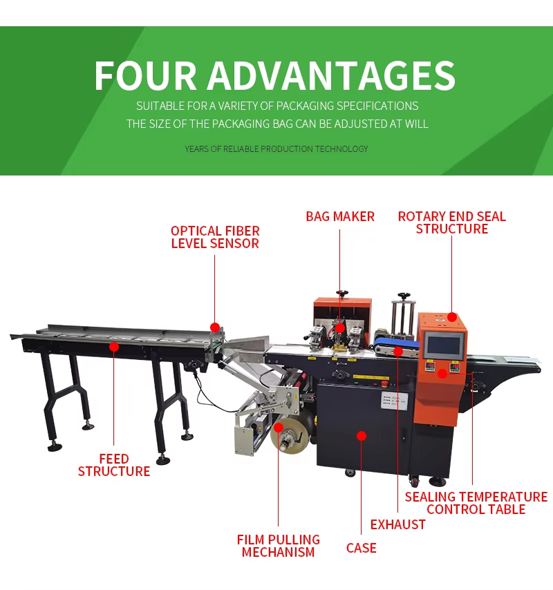 Pillow packaging machine