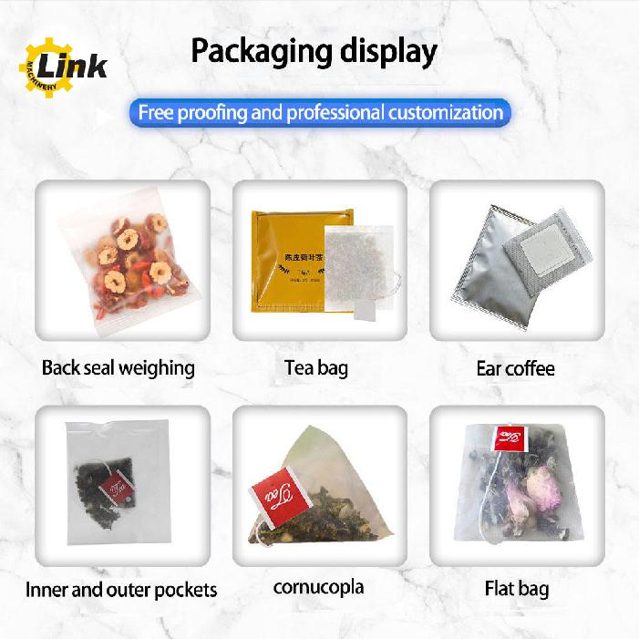 tea bags packaging machine