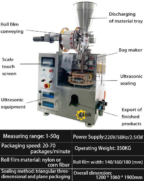 automatic tea bag packaging machine
