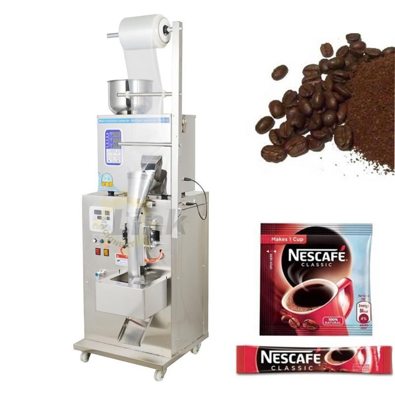 2-in-1 instant coffee mix stick pack packaging machines