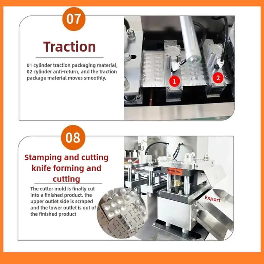 blister packing machine for honey