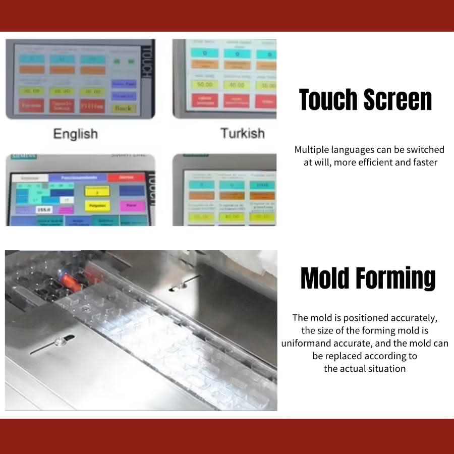 blister packing machine acrylic