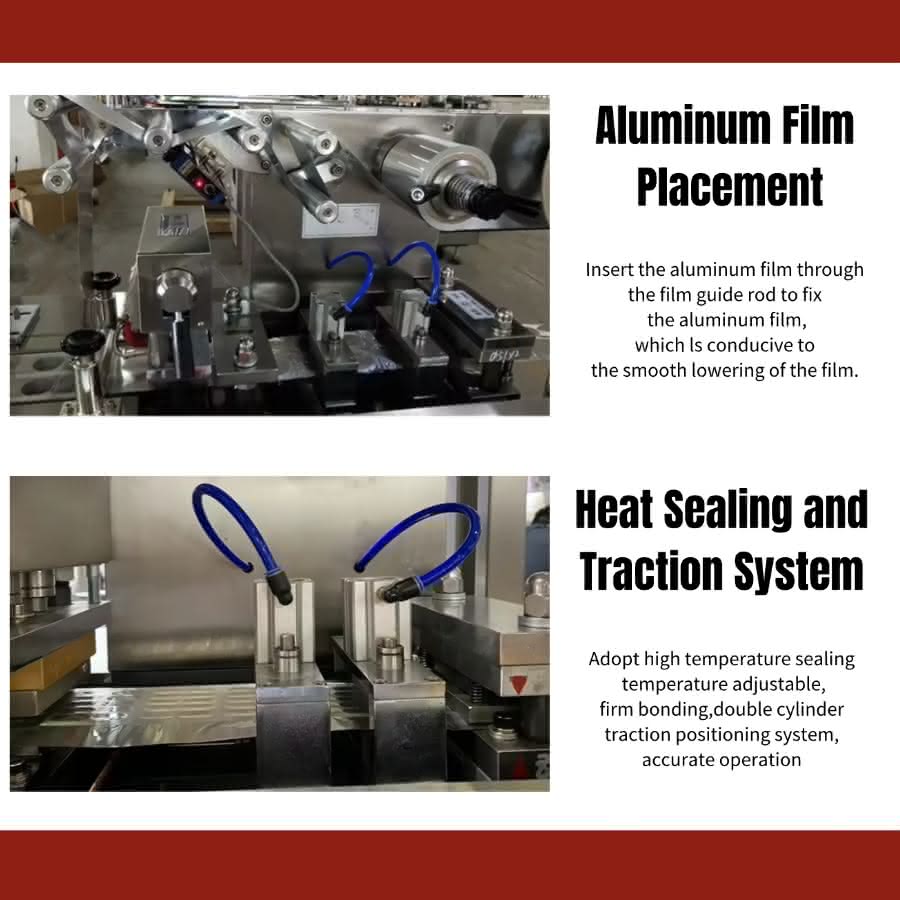 blister packing machine for soft gel