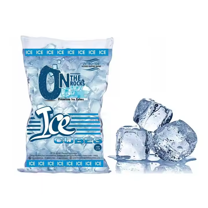ice cubes packaging