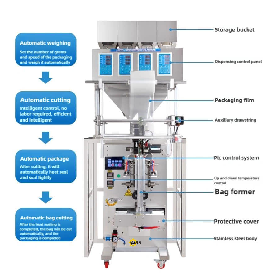 brown sugar sachet packaging machines
