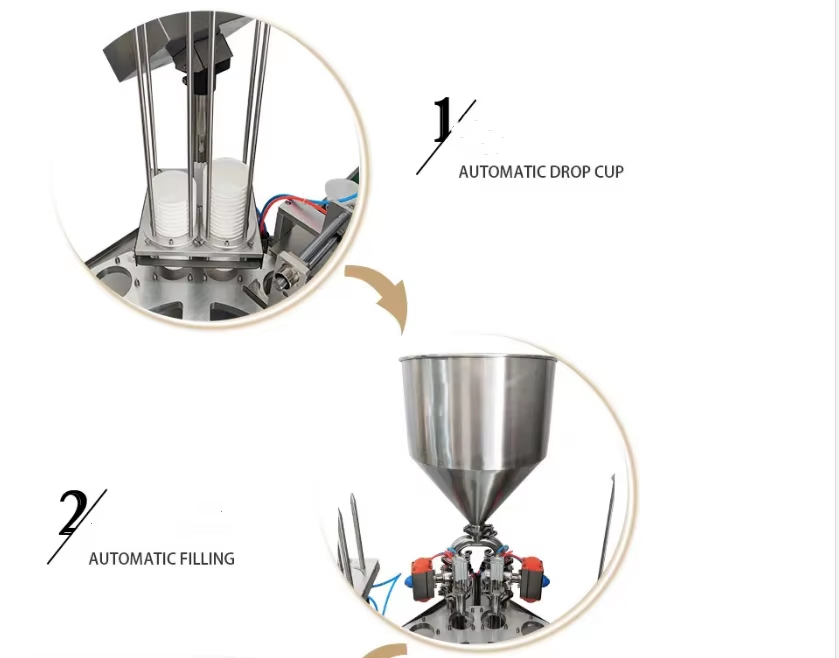 k cup sealing machine