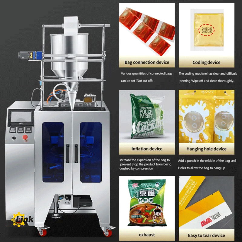 liquid shampoo sachet packaging machines