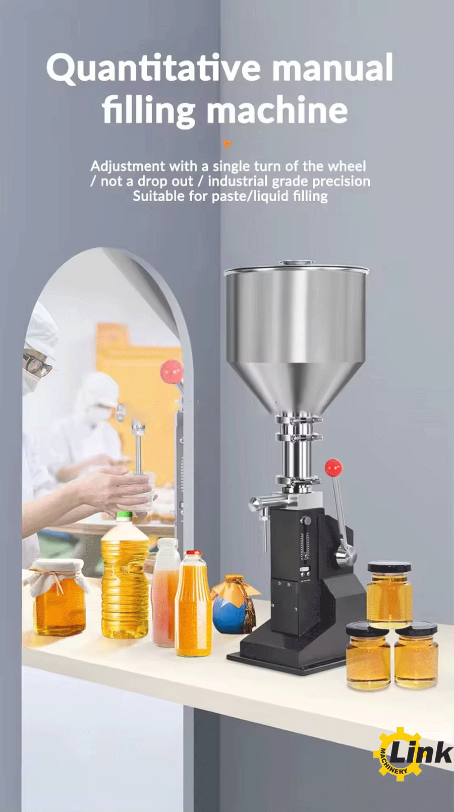 manual liquid filling machine