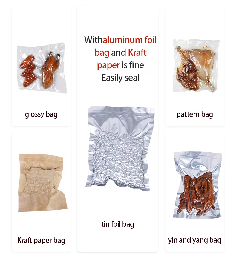 vacuum packaging machine for food