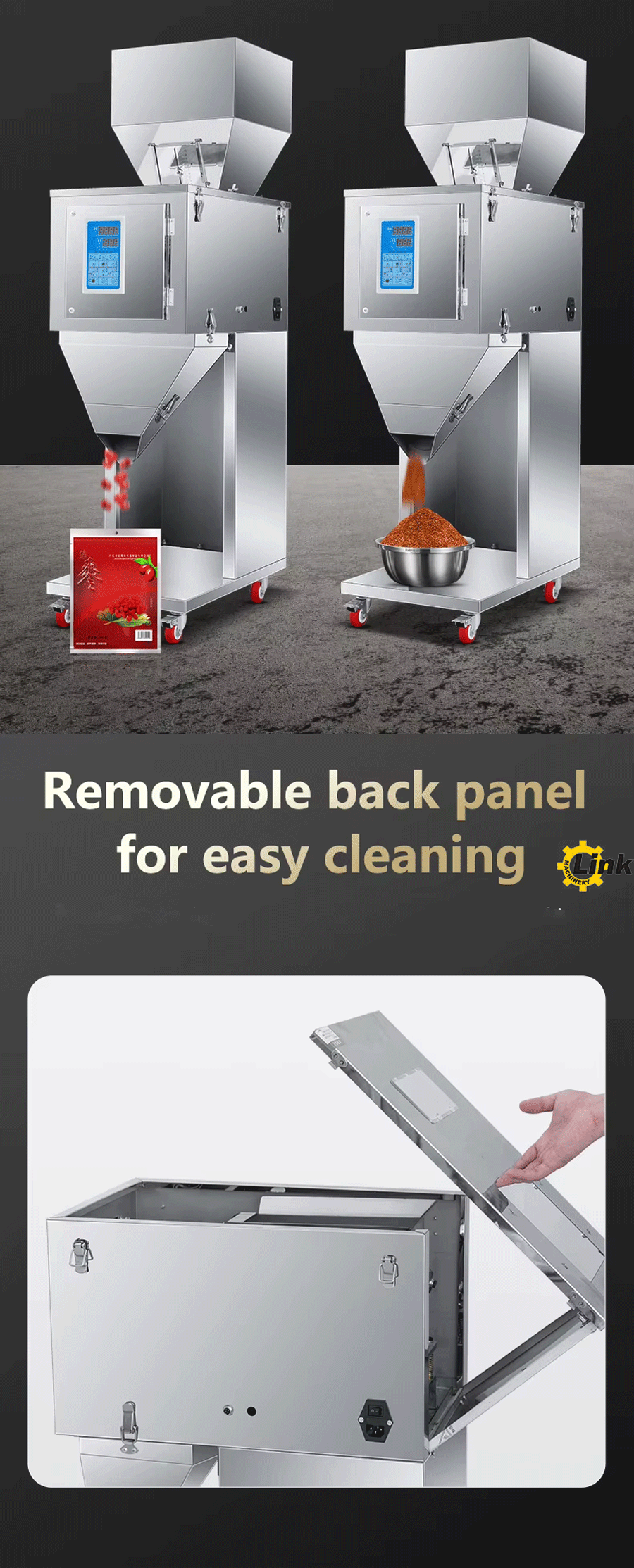 filling machine commercial