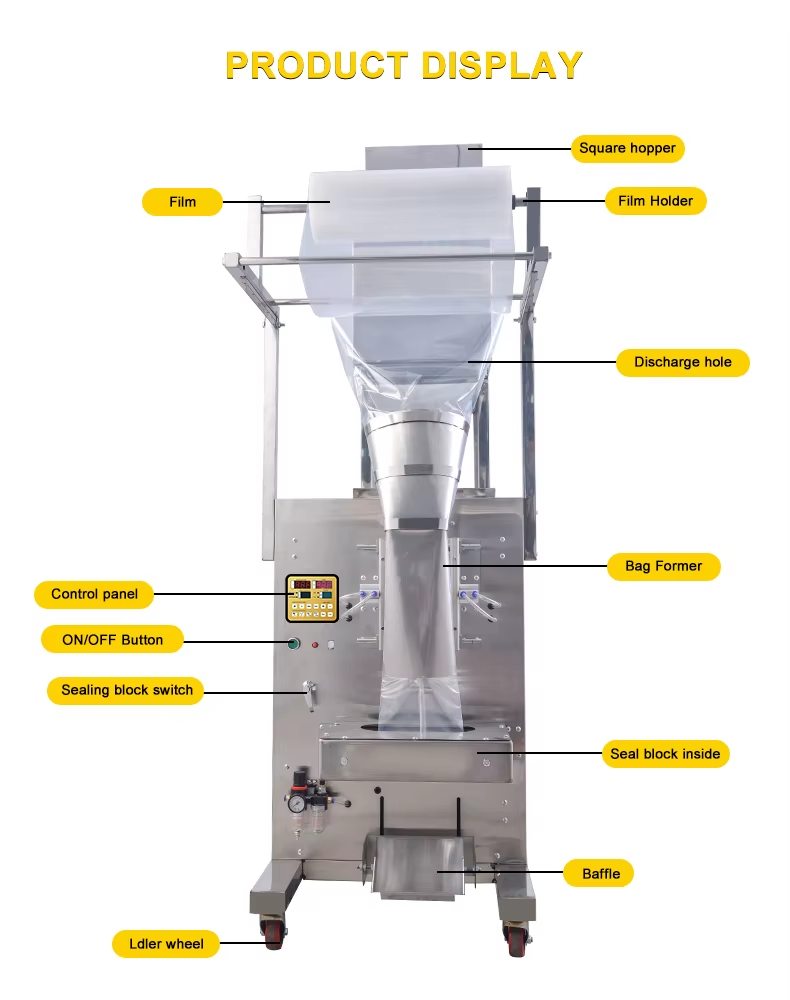 candy bar packaging machine