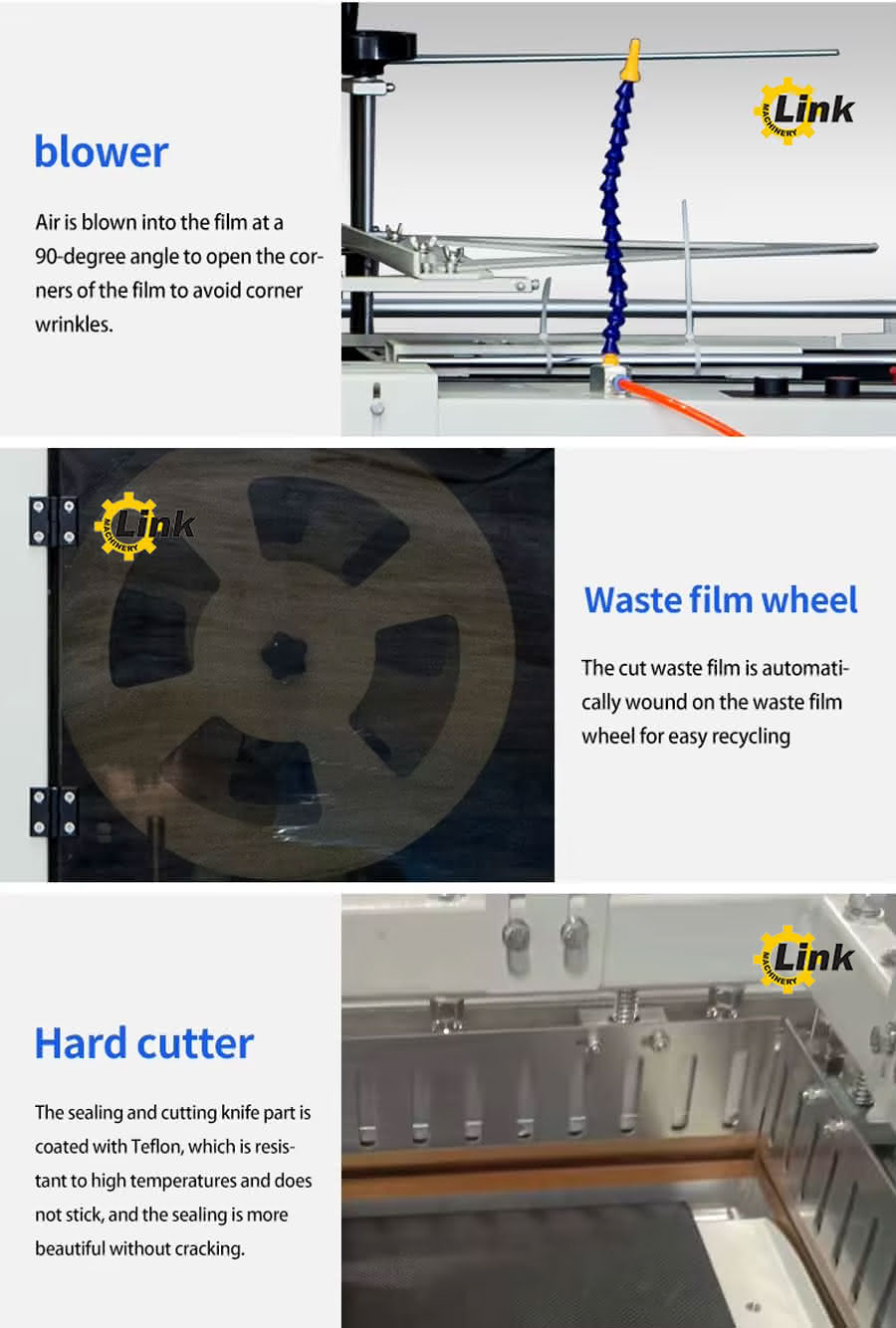 food shrink wrap machine