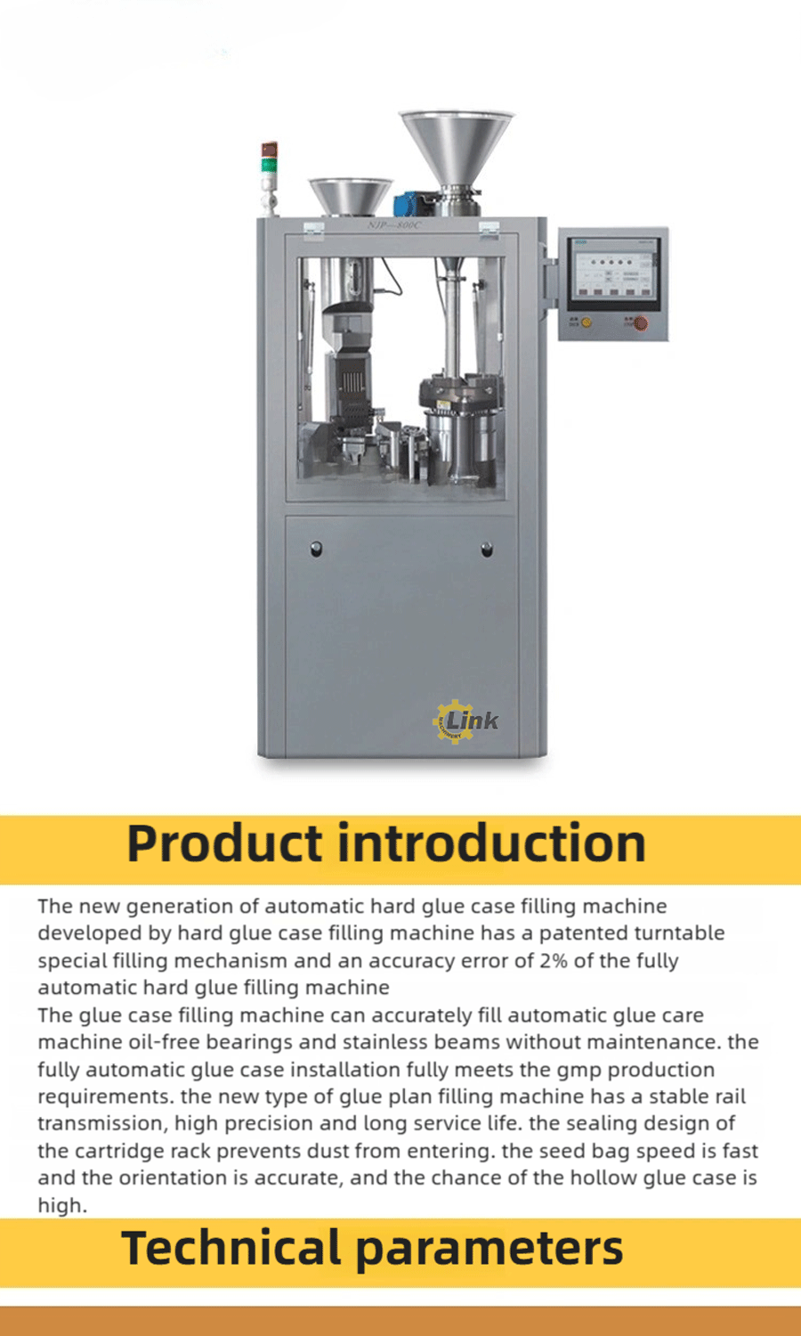 capsule filling machine automatic medical