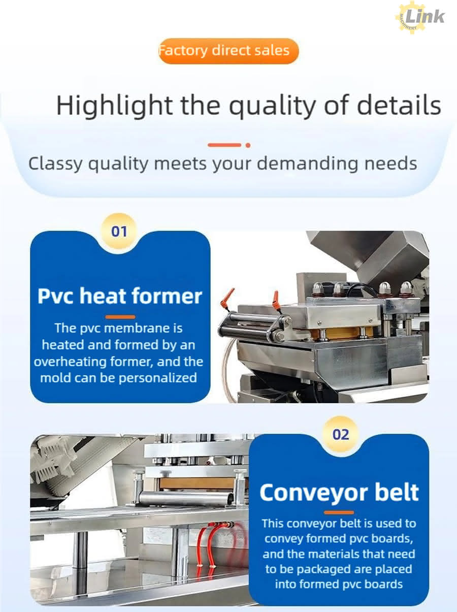 blister packaging sealing machine