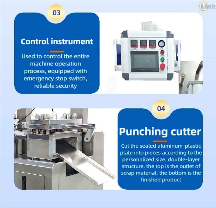 pharma blister packaging machine