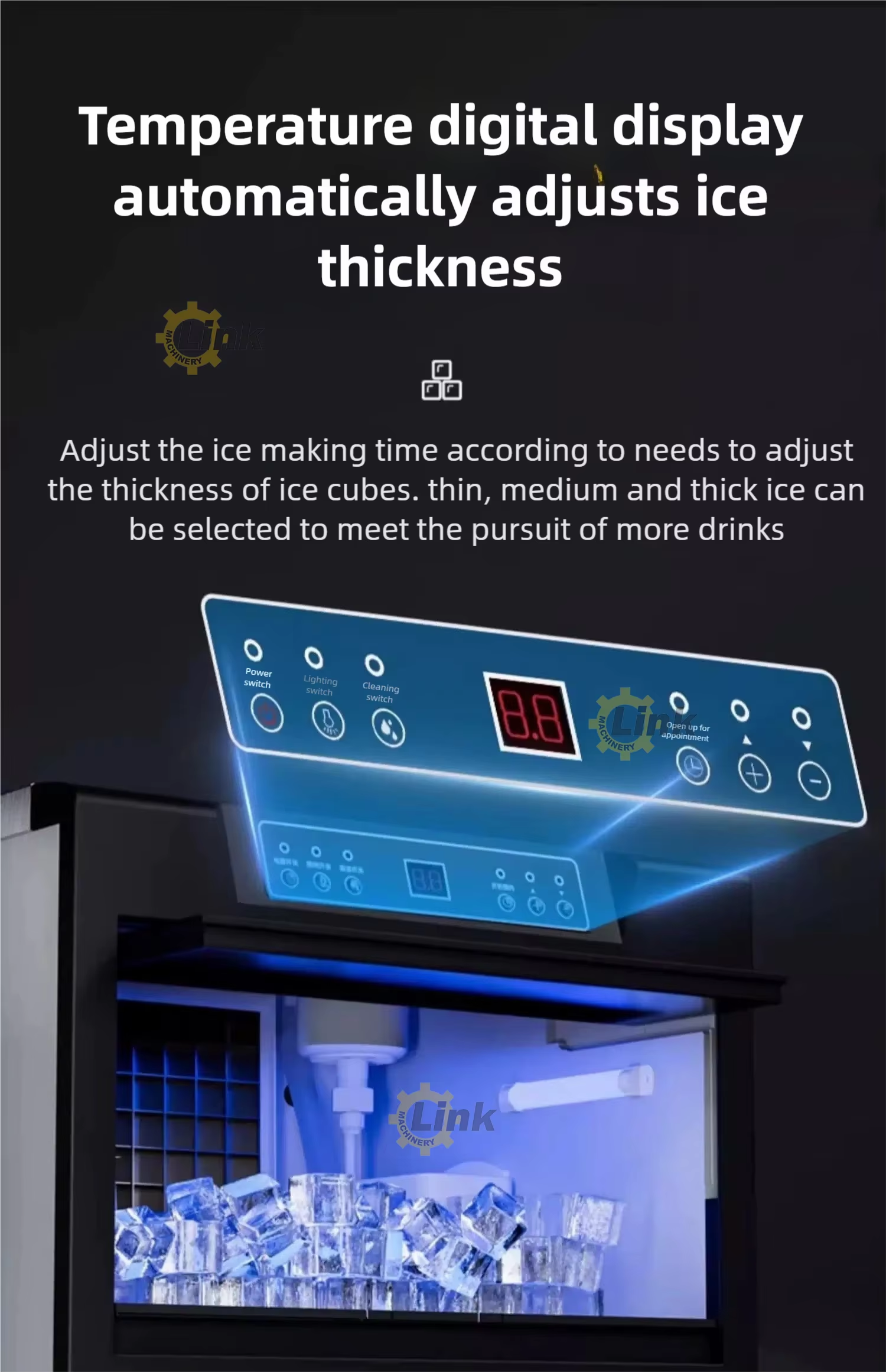 commercial italian ice machine