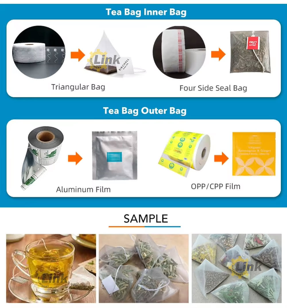 small tea bag packing machine price