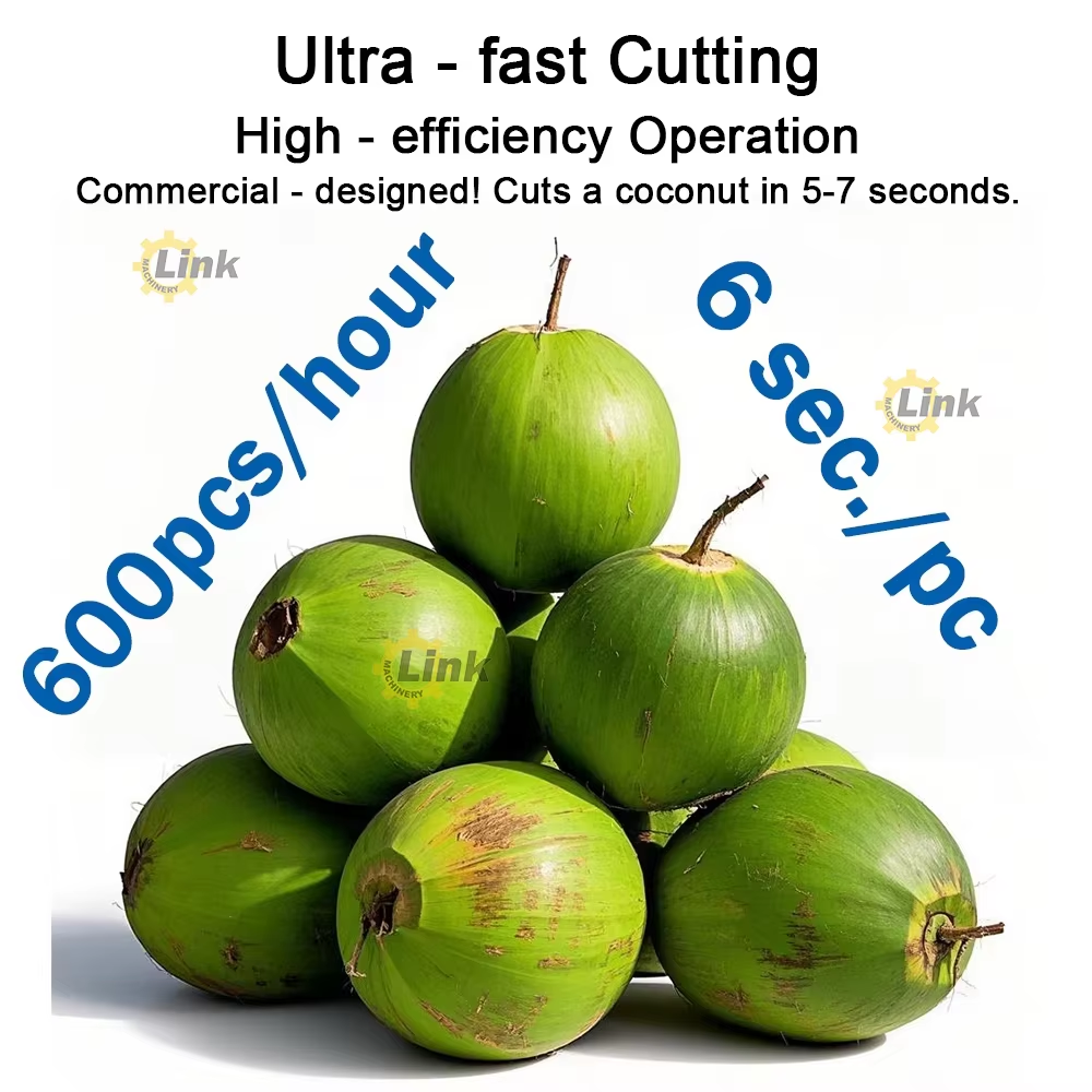 green coconut cutting knife