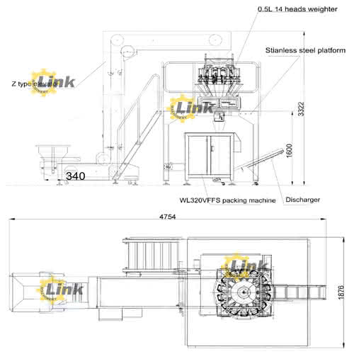 automatic granule packing machine
