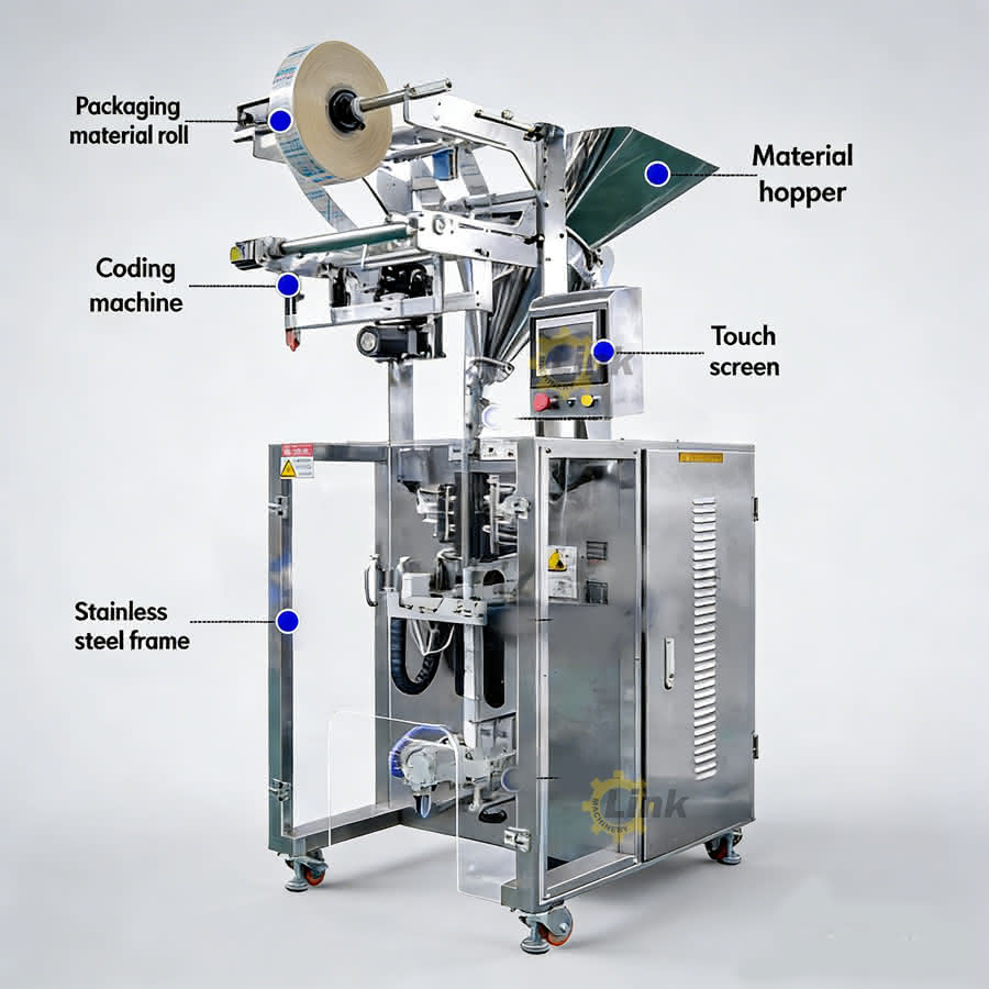 powder shampoo sachet packaging machines