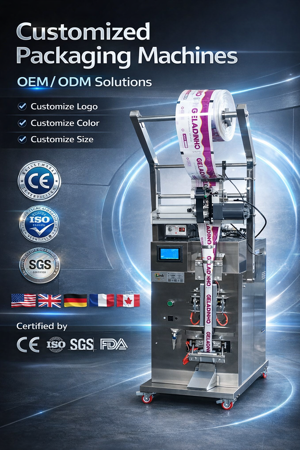 automatic liquid packaging machine