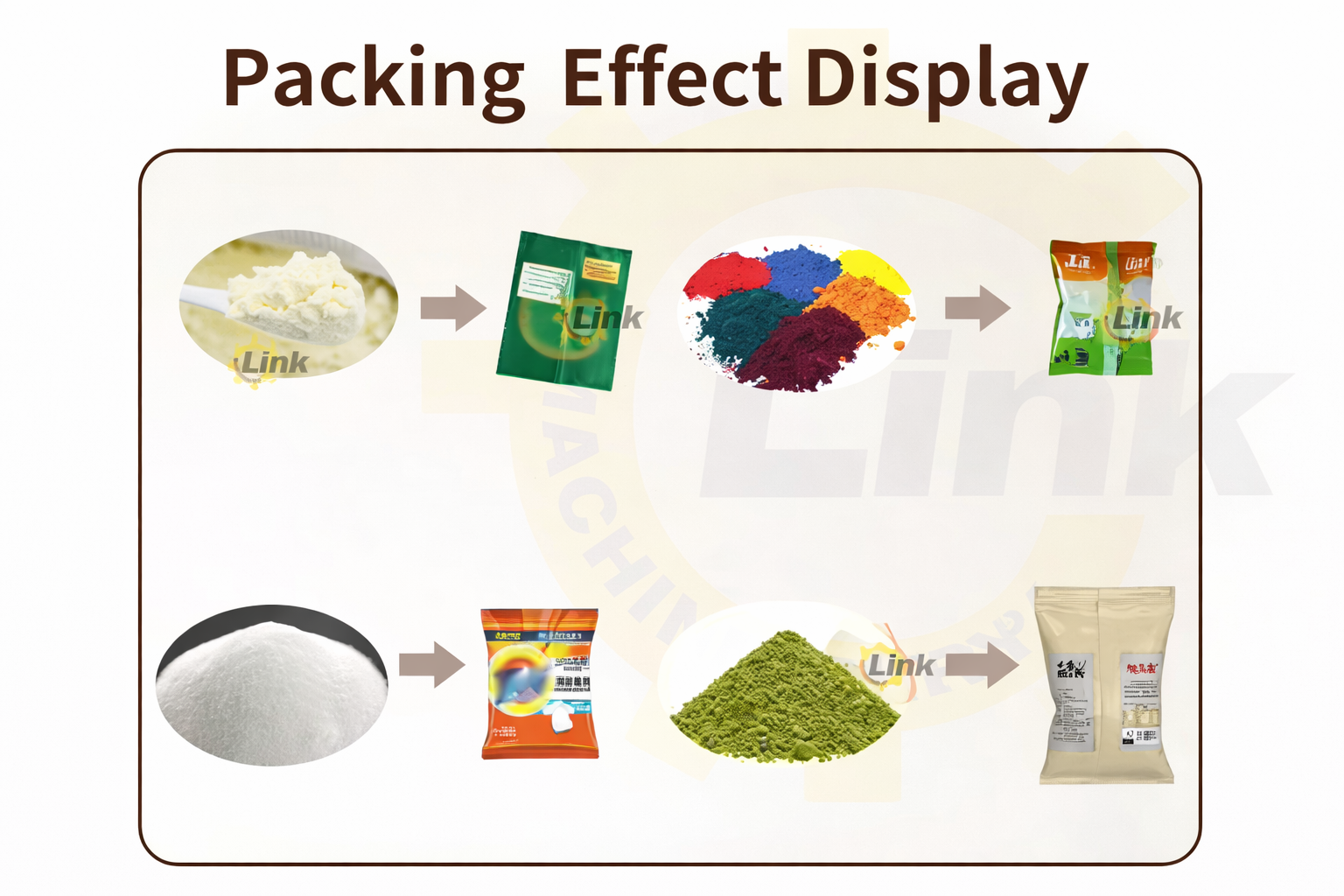 detergent powder packaging machine