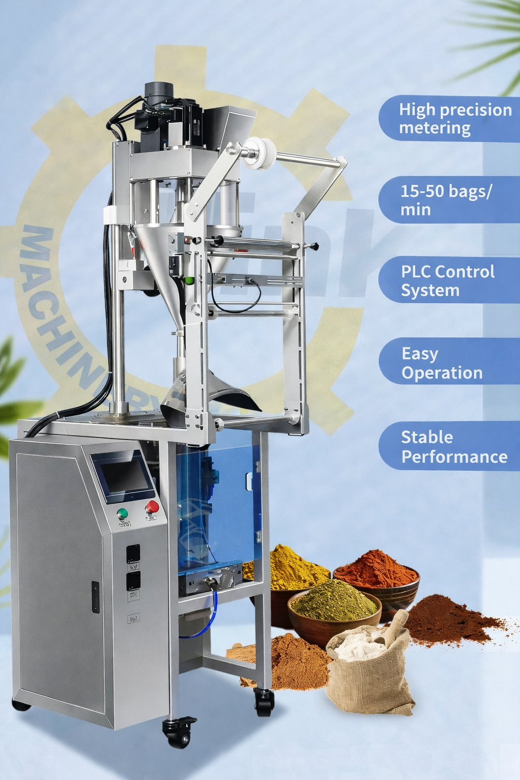 detergent powder packaging machine