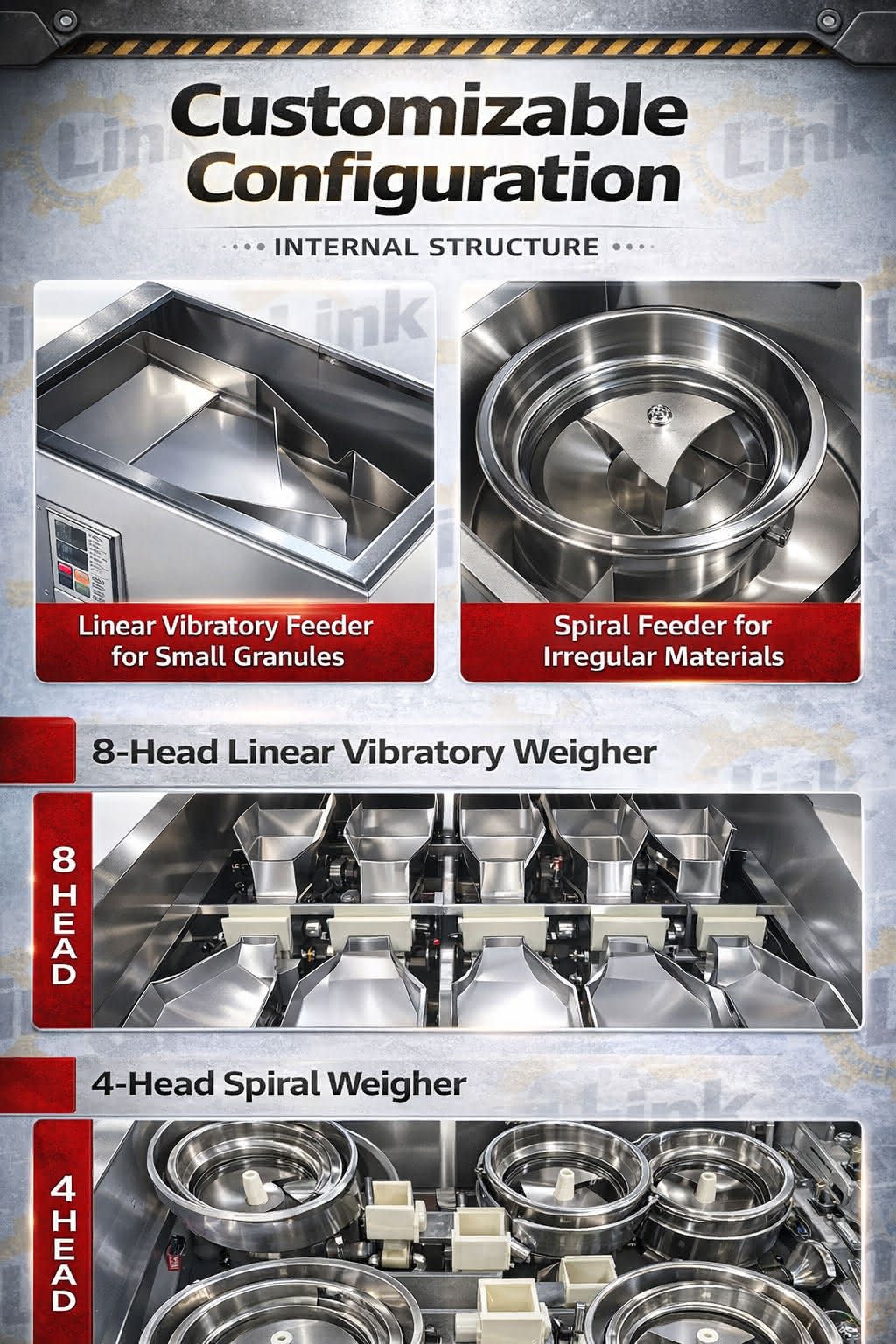 packing machine screw conveyor