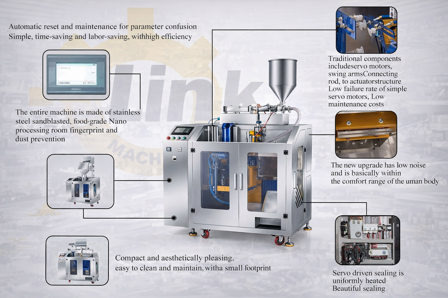pre made bag packaging machine