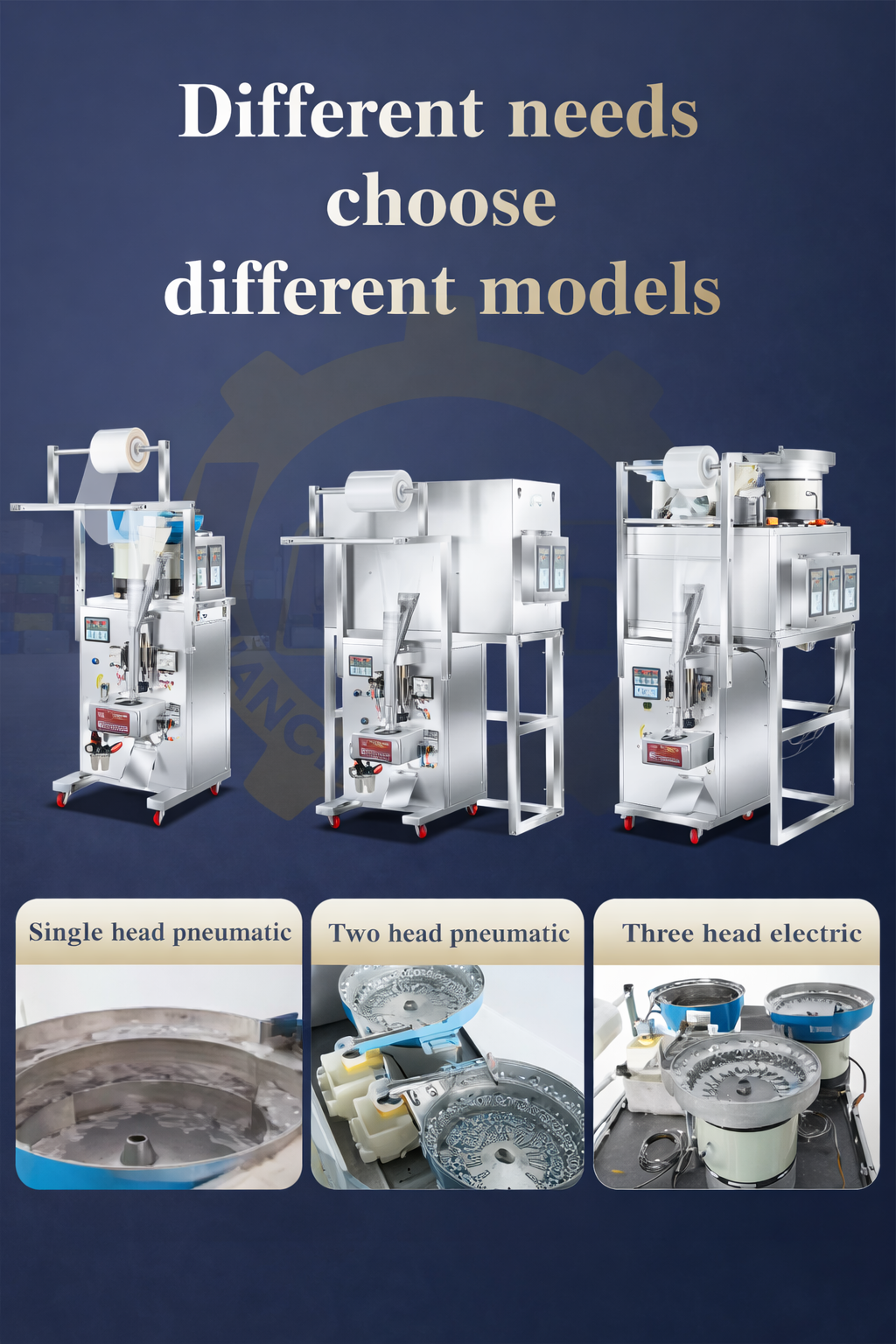 visual counting packing machine