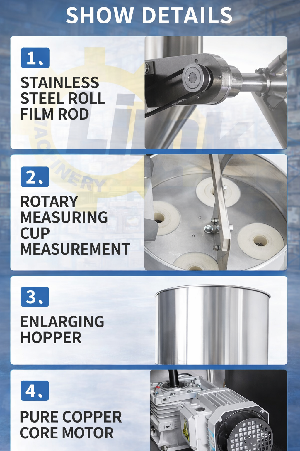 mini granule filling machine