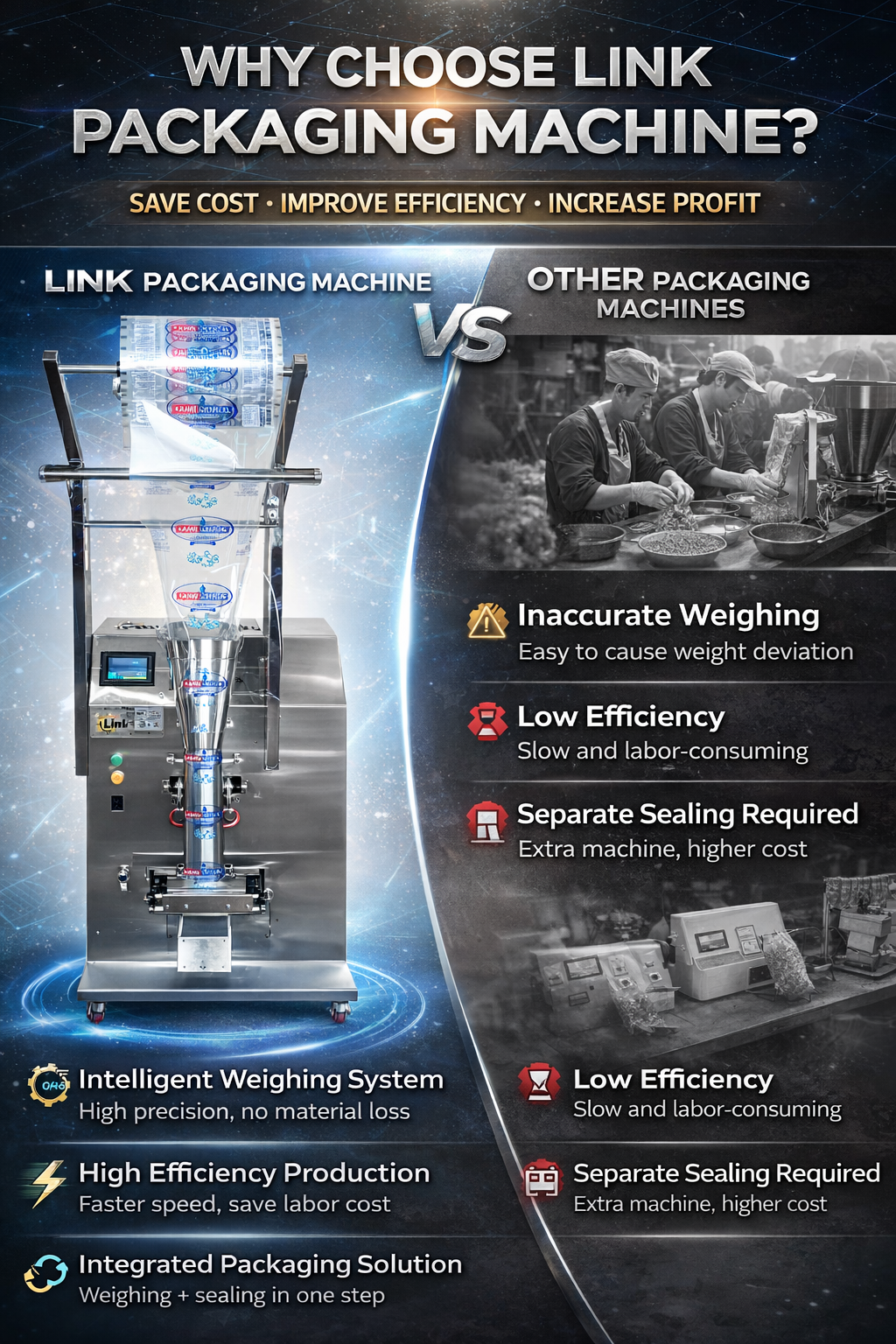 automatic liquid packing machine