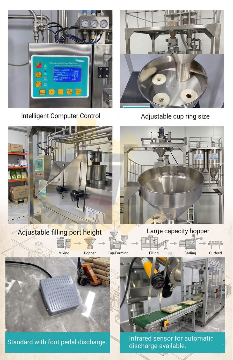 rotary powder filler