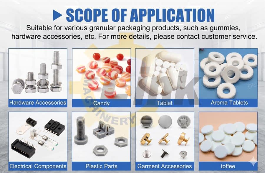 screw particle packaging machine