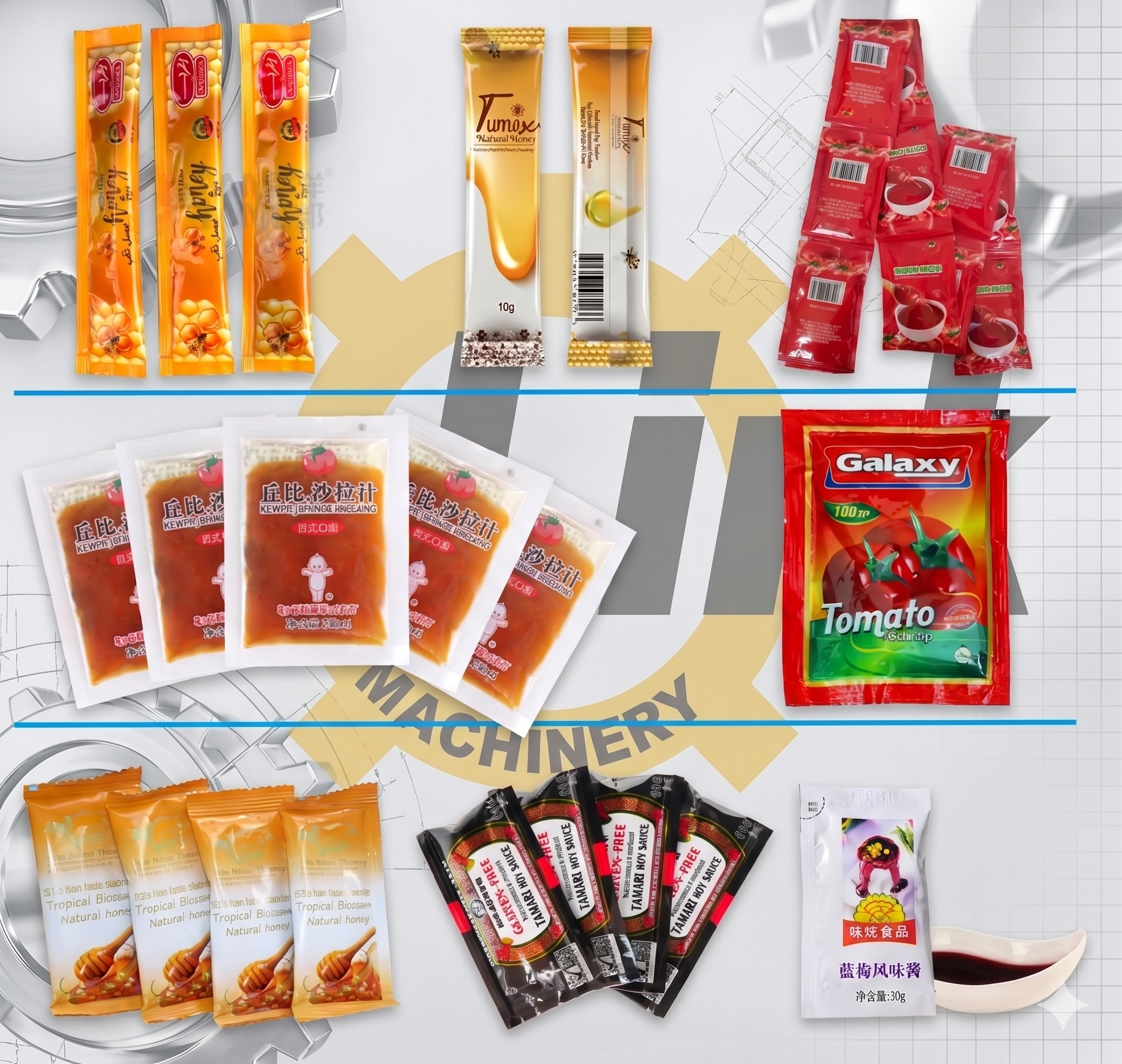 hot sauce packaging machine