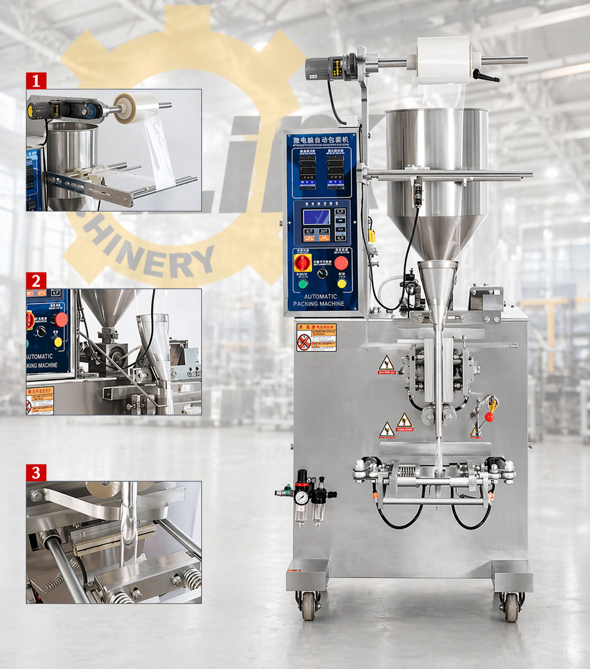 small sauce packaging machine