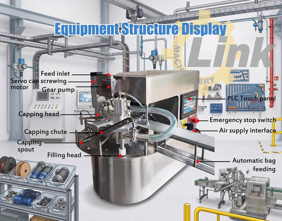 pre made bag packaging machine