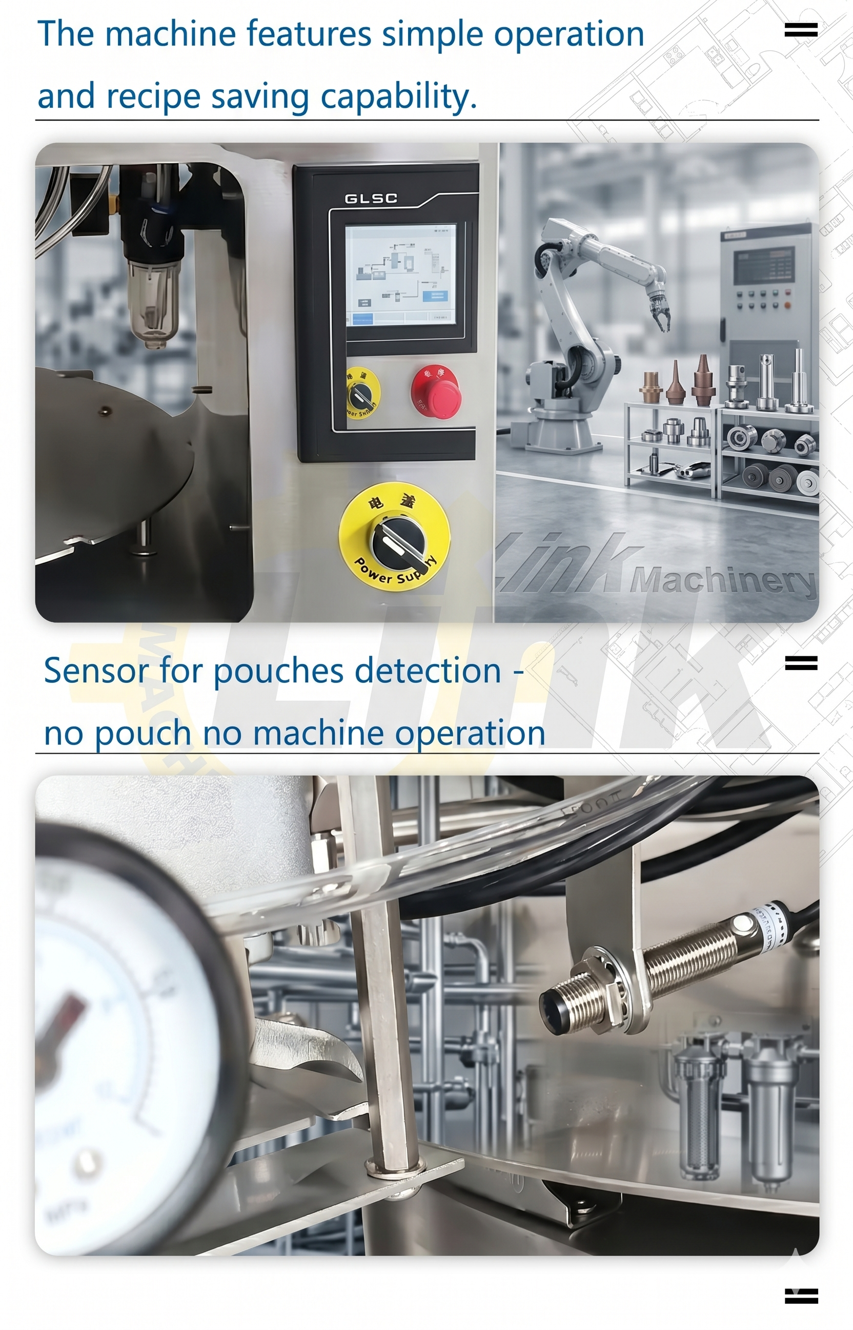 small sauce packaging machine