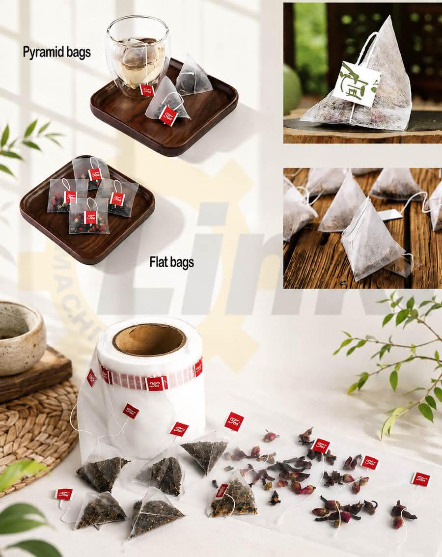 pyramid tea bag packaging machine