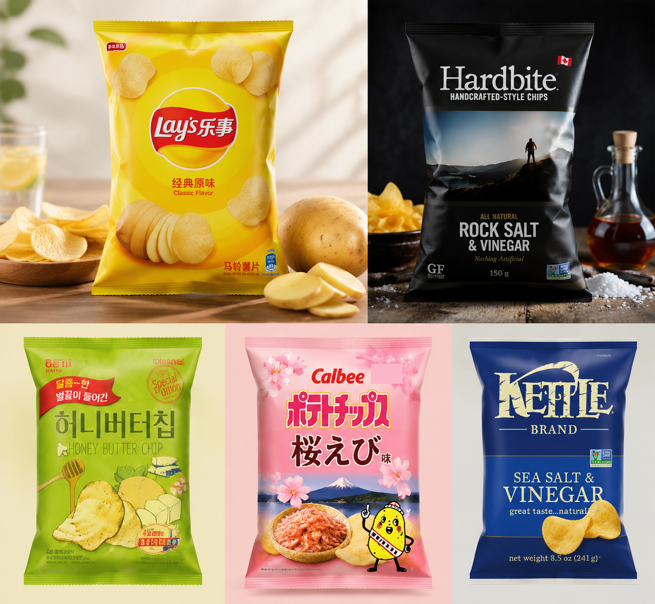 Potato packaging bag materials
