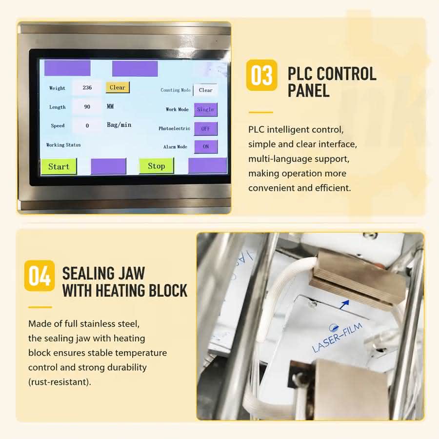 washing powder packaging machine