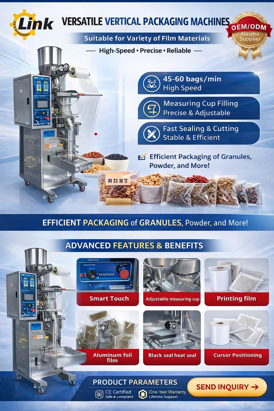 grain packing machine