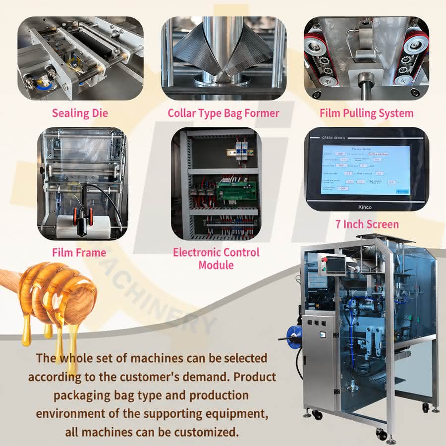 small sauce packaging machine