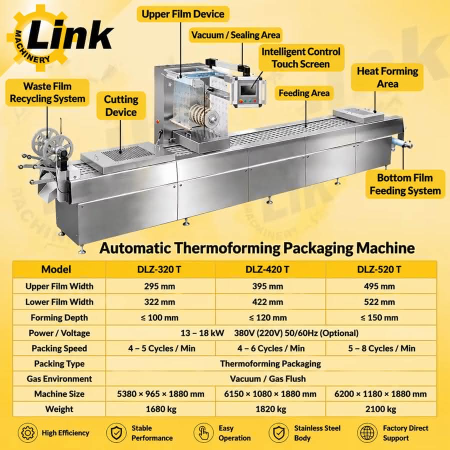 double chamber vacuum packaging machine