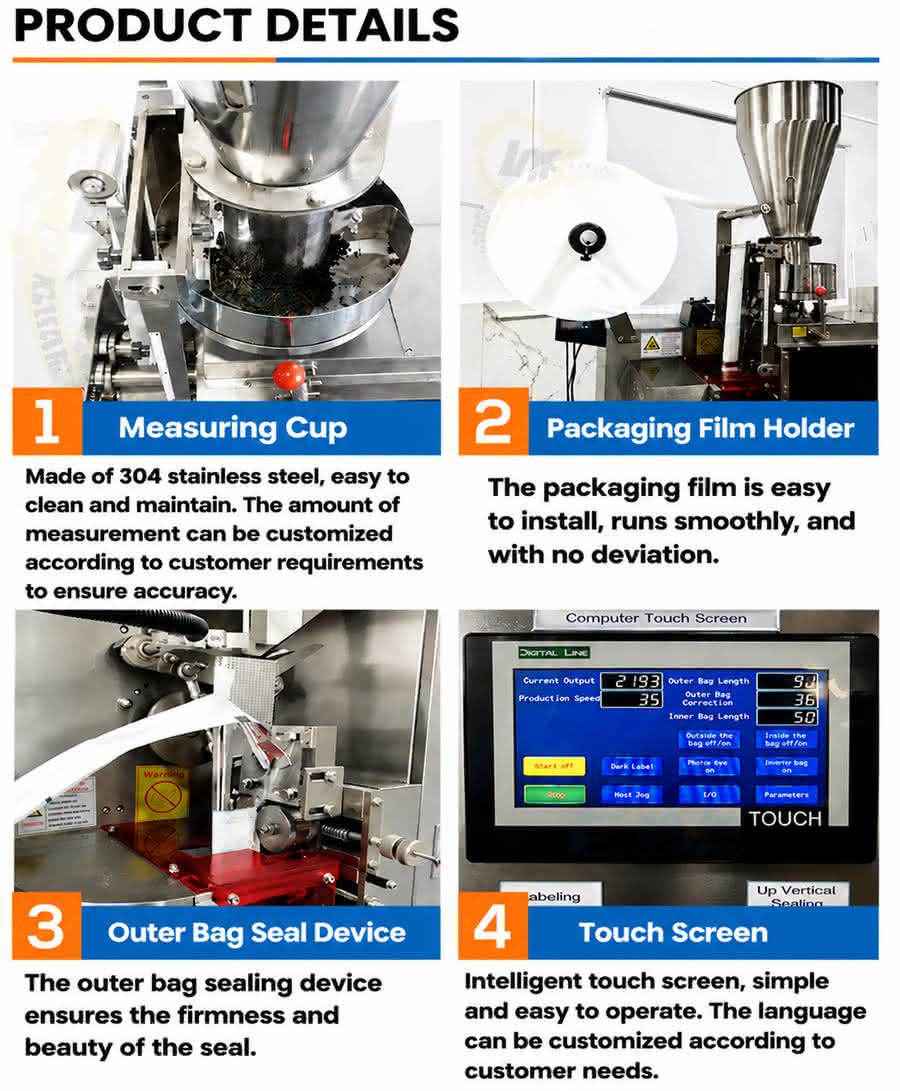 automatic tea packaging machine